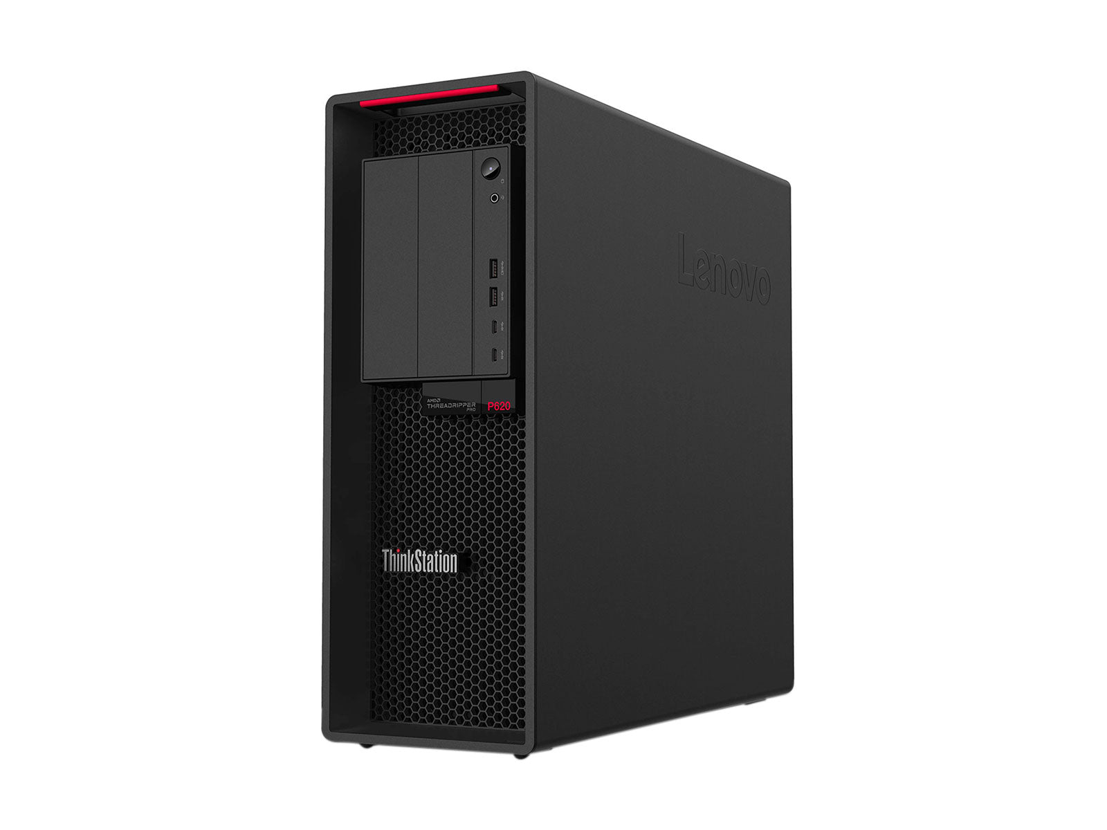 Lenovo ThinkStation P620 Workstation | Ryzen Threadripper PRO 5945WX @ 4.5GHz | 12-Core | 64GB DDR5 | 1TB NVMe SSD | RTX A4000 16GB | Win11 Pro Monitors.com 