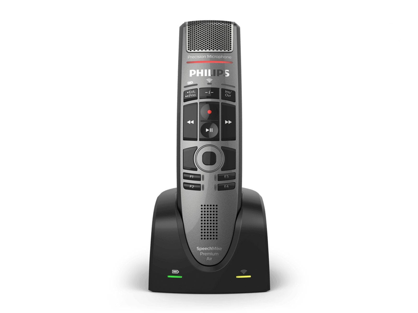 Philips SpeechMike Premium Air Wireless Push Button Dictation Microphone (SMP4000) Monitors.com 