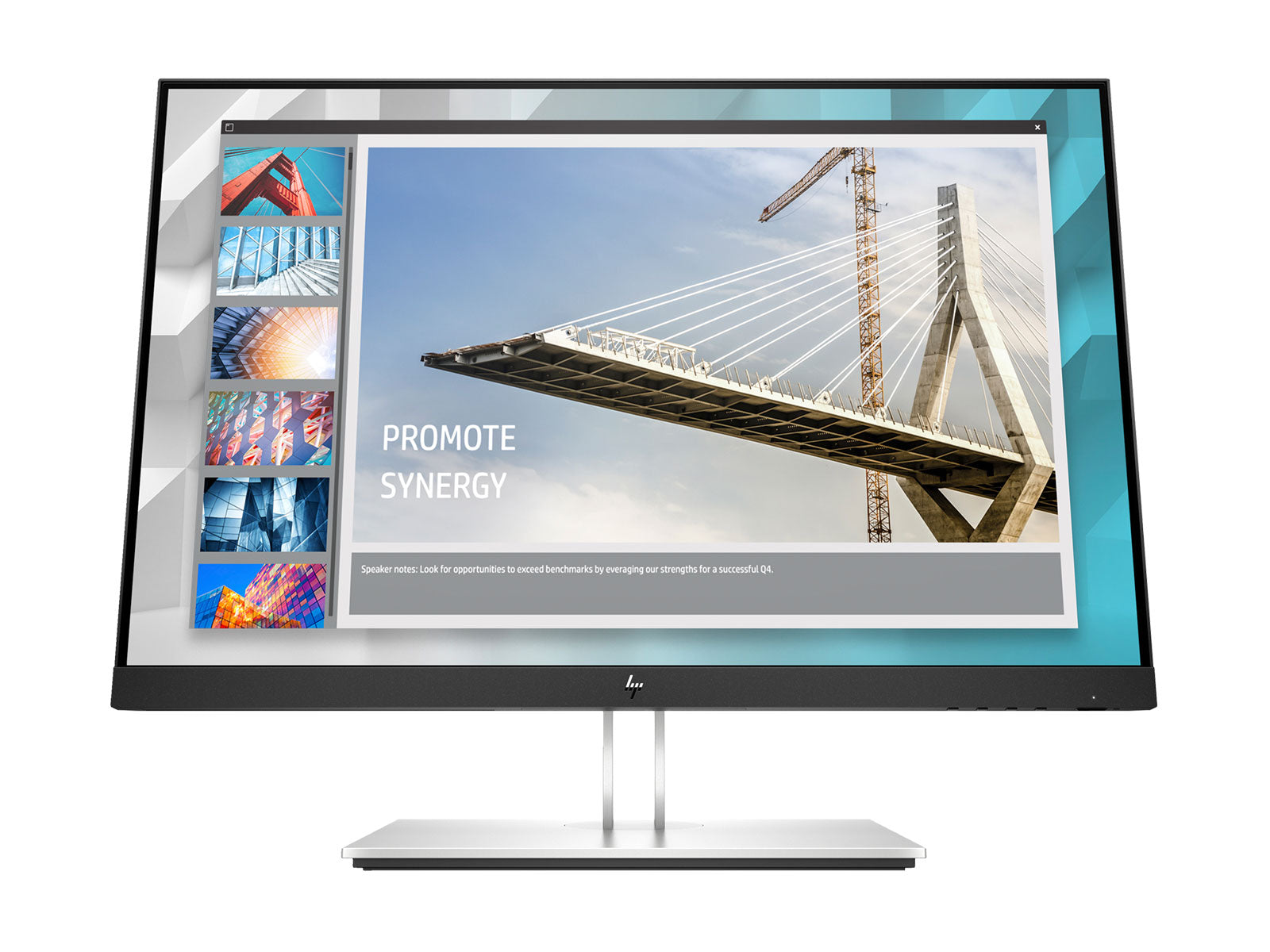 HP E24I G4 24 "WUXCA 1920 x 1200 Monitor de tela LED colorida (9VJ40A9#ABA)