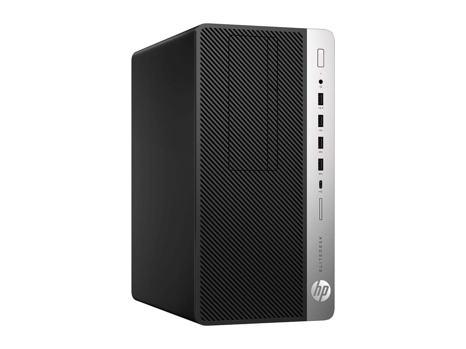 HP EliteDesk 705 G4 Workstation | AMD PRO A10-9700 @ 3.80GHz | 8GB DDR4 | 128GB SSD | AMD Radeon R7 | Win10 Pro Monitors.com 