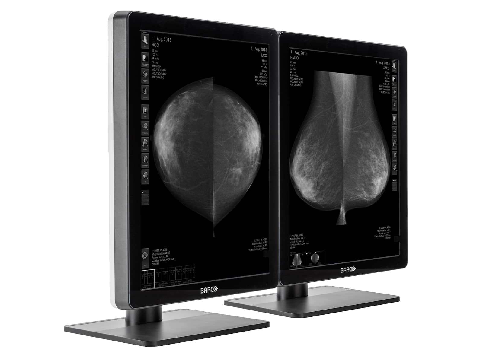 Barco Nio MDNG-5221 5MP 21" Grayscale LED 3D-DBT Mammography Breast Imaging PACS Display Monitors.com 